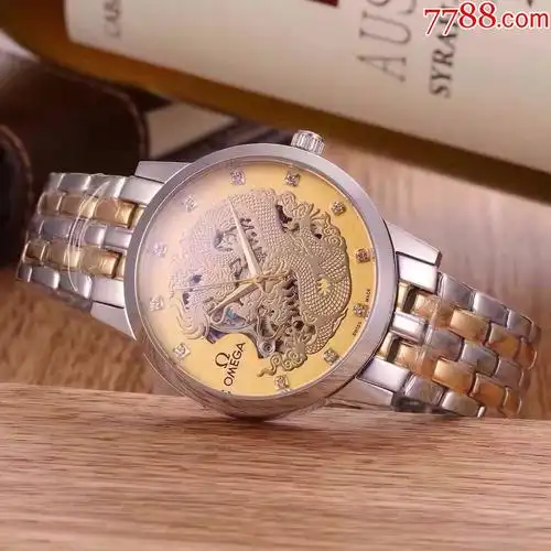 欧米茄-omega男士腕表全自动透*镂空机械机芯(超a精仿)