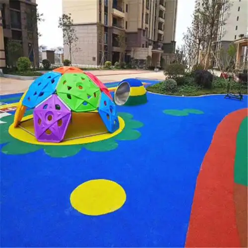 朔州 幼儿园塑胶地坪 训练场epdm塑胶地面 厂家供应