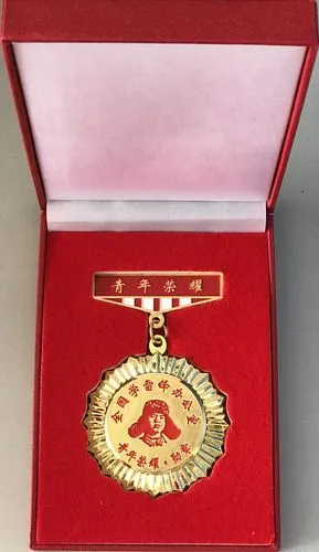 露露女士荣膺"全国学雷锋先进个人"光荣称号