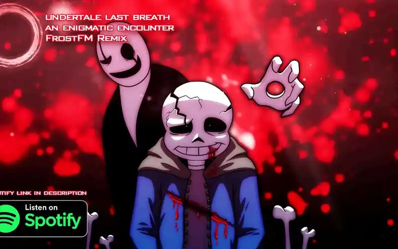 undertaleau音乐最后的呼吸一个神秘的相遇frostfmcover