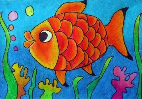 简笔画大全带颜色色彩的和谐儿童画冷暖色彩对比简笔画 第1页学龄要求