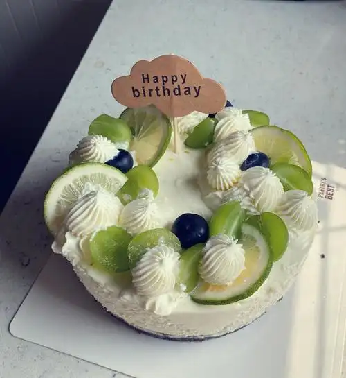 learnever做的青柠芝士蛋糕