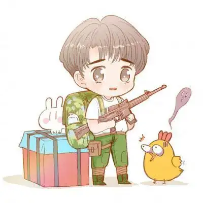 吃鸡头像男帅气高清 大吉大利男生吃鸡头像