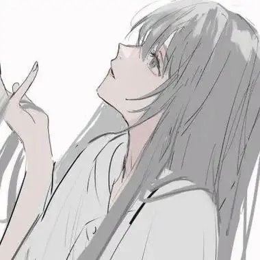 超火清冷干净风动漫女头冷色调高冷动漫女生头像