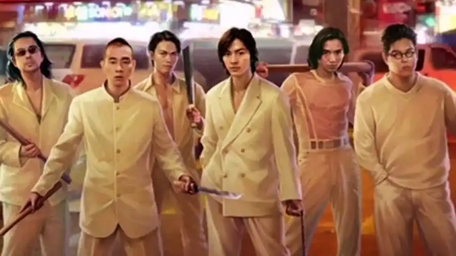 当年拍摄古惑仔的陈浩南到底有多火 #陈浩南 #古惑仔 #郑伊健