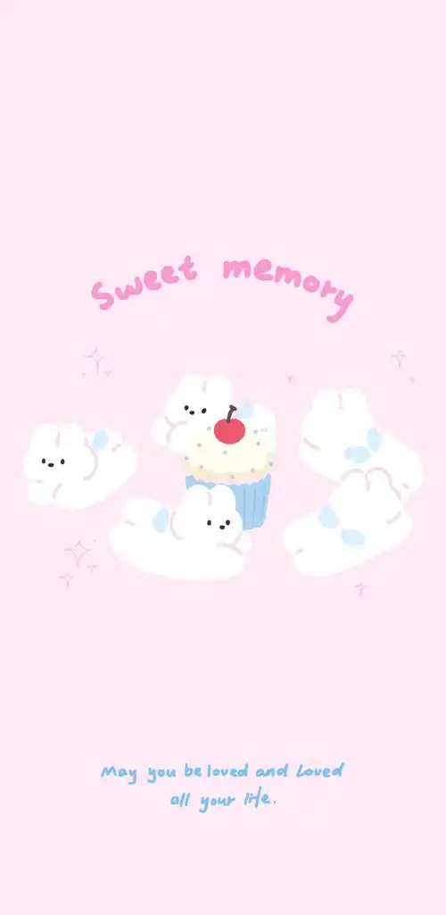 99奶油冰淇淋夏天91多巴胺色彩壁纸07