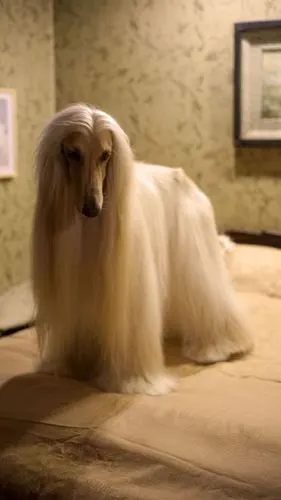 精品纯种阿富汗幼犬已做疫苗公母都多窝可选有保障_北京阿富汗猎犬