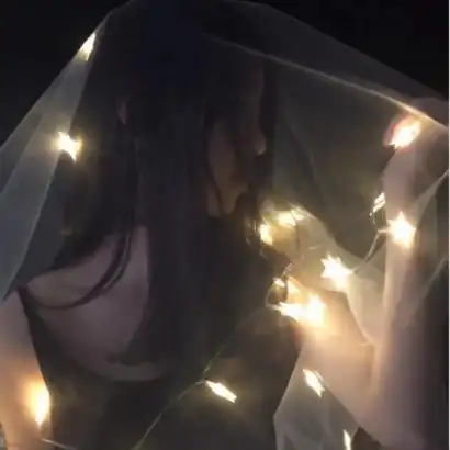 网红头纱女生头像高清个性的最新头纱女头像图片