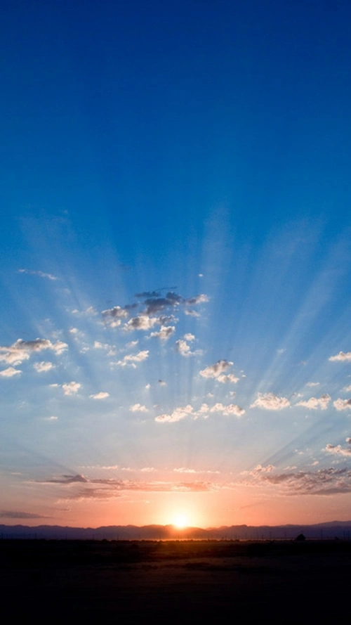 清晨的阳光h5背景素材