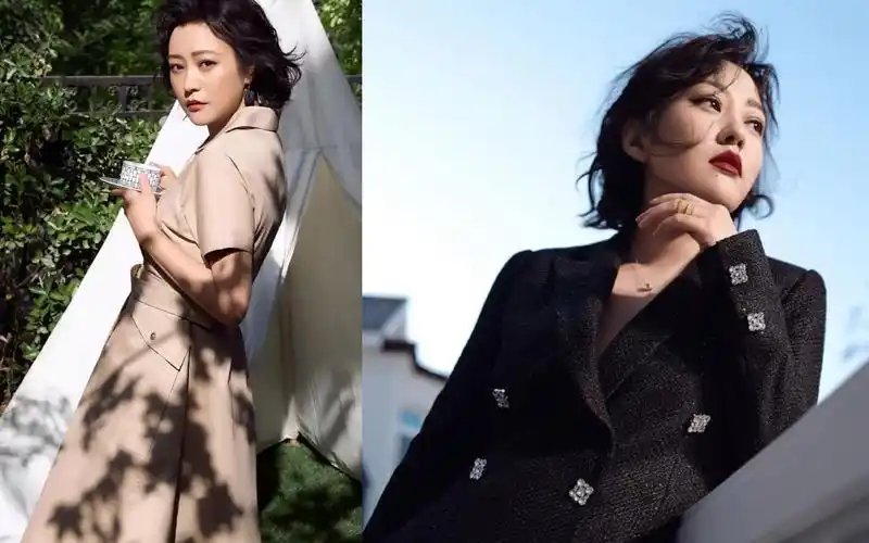 郝蕾风情慵懒大片释出 着长裙搭配微卷短发气质优雅_哔哩哔哩_bili