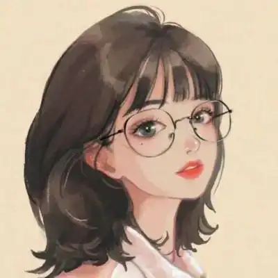 女生抖音卡通头像手绘超火图片_女生动漫头像_头像屋