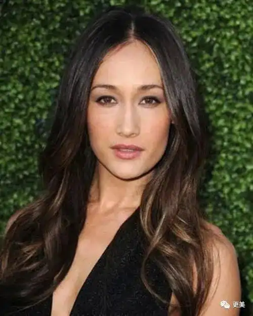 这种高智慧窄长脸有很高的辨识度,比如tvb女艺人陈慧珊.