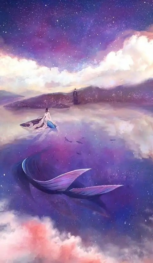 古风人鱼图集 南海有鲛人 北方化龙灵