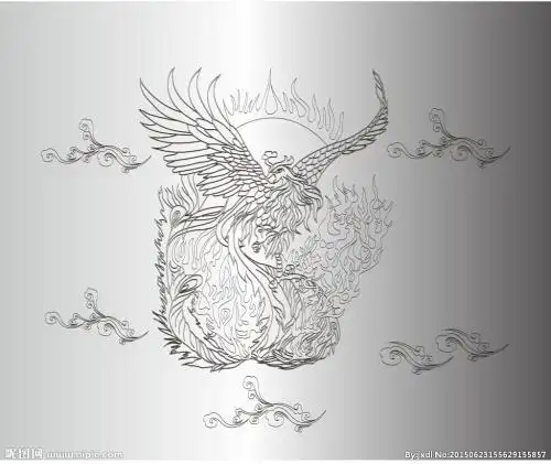 精灵可梦宝火凤凰简笔画