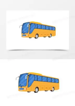 旅游大巴车图片大全_旅游大巴车图片简笔画_熊猫办公