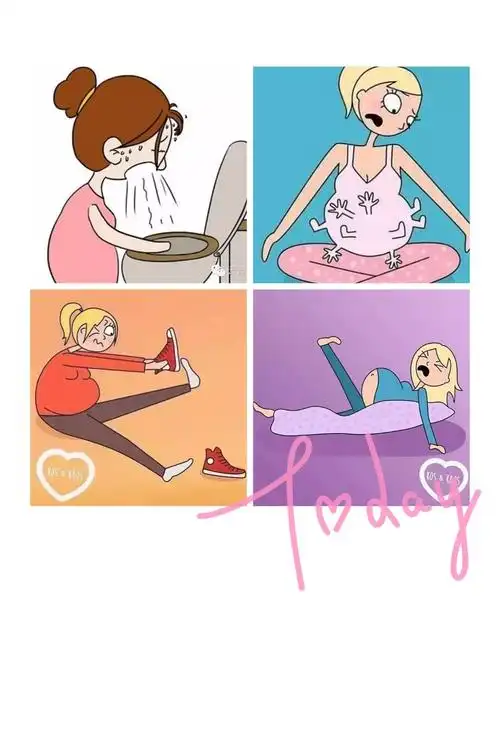 向孩子们解释怀孕中妈妈的辛苦!