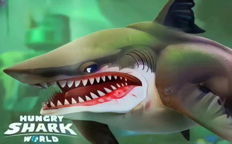 1,饥饿的鲨鱼世界