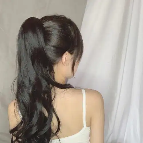 马尾一扎气场两米八05