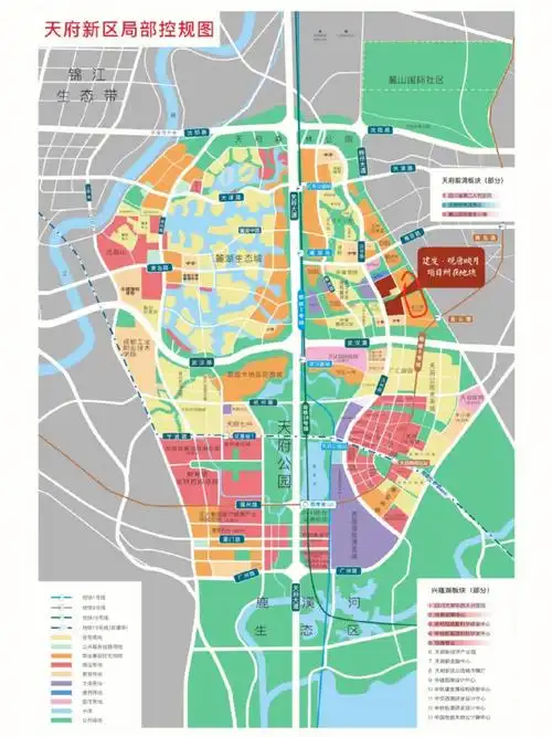 天府新区麓湖公园区建发打造新中式