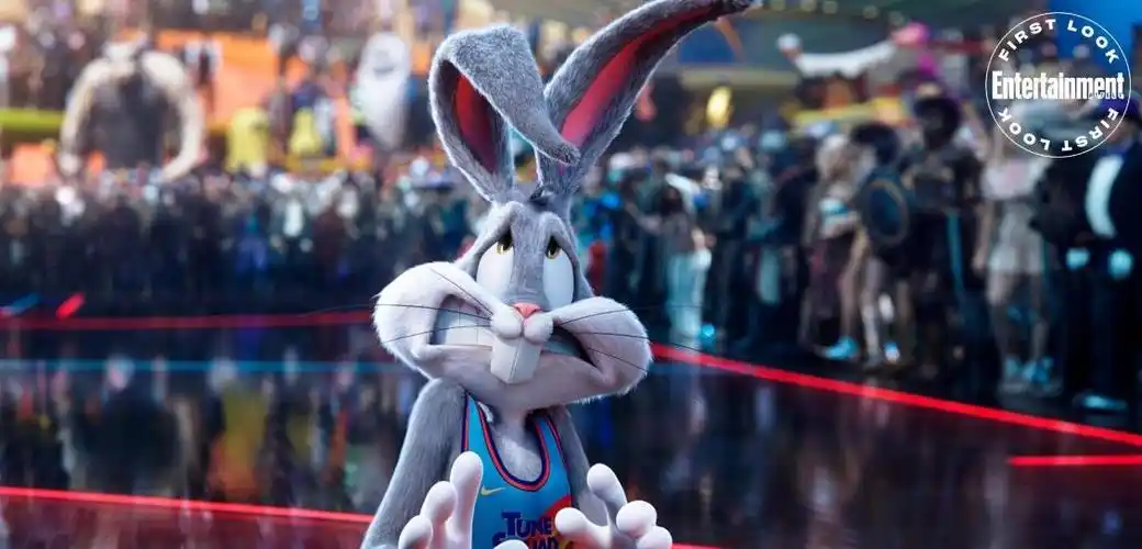 片中动画主角兔八哥."战争机器"唐·钱德尔.勒布朗詹姆斯能量暴扣.