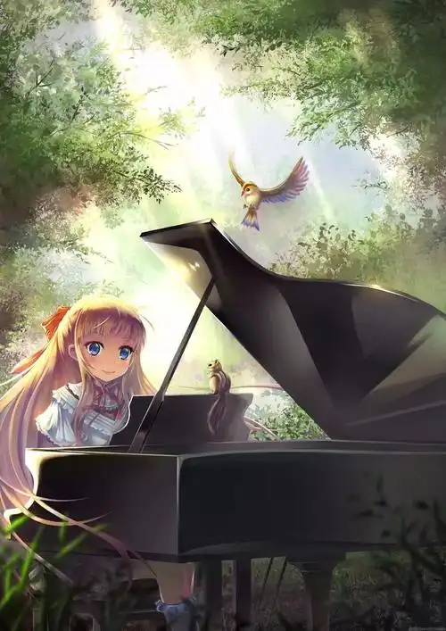 【动漫壁纸】钢琴特辑 美图赏析