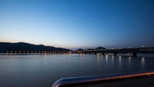 夕阳下的钱塘江-风景照-19摄区-杭州19楼