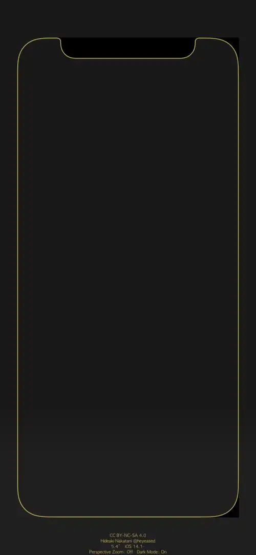 iphone12彩色边框壁纸来了边缘发光个性又好看