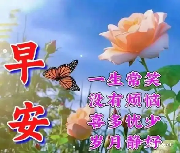 早安祝福图片早上好问候语