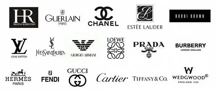 部分奢侈品牌与高端品牌logo(图片来自磐缔资本2020年某次演讲实录)