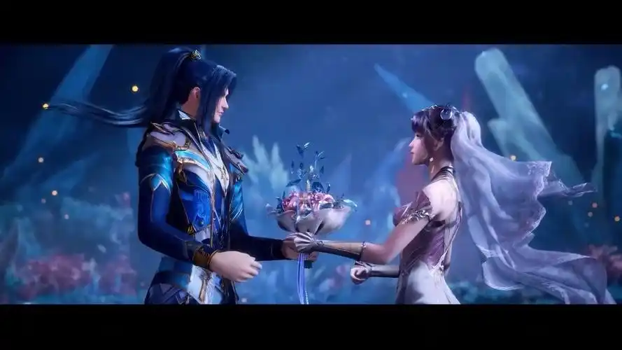 斗罗大陆最新插曲《与你》小舞和唐三浪漫订婚,太美好了!