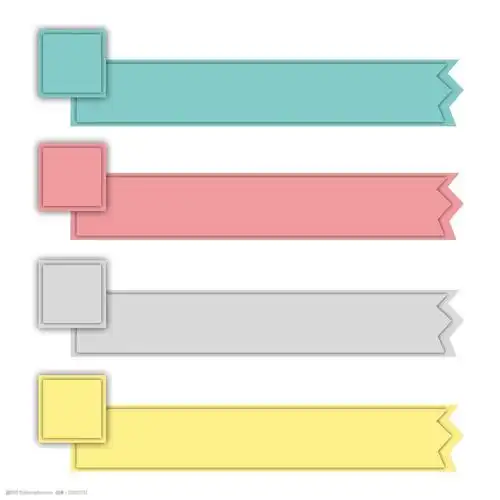 条状ppt目录插画