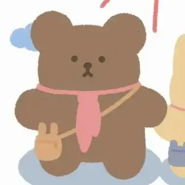 小熊可爱情侣头像高清一左一右的情头可爱小熊图片