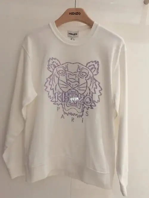 kenzo虎头刺绣卫衣到店尺寸不多拼手速