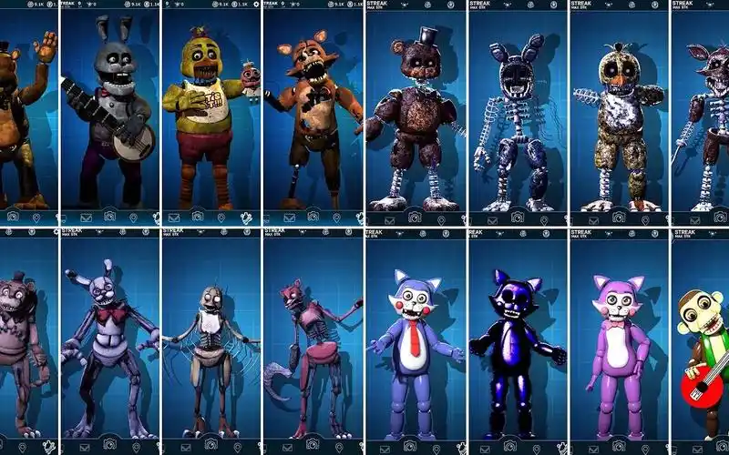 fnaf ar同人游戏角色同人动画