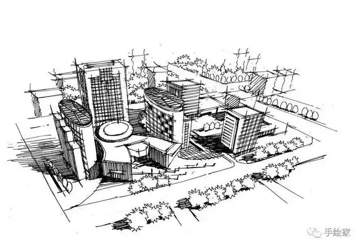 如何学好规划鸟瞰图这50张手绘图给你答案
