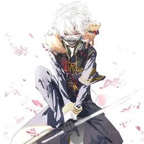 动漫头像男生冷酷带刀霸气的超酷动漫男生拿刀头像图片