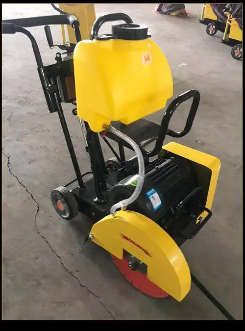 300马路切割机小型汽油水泥路面切缝机电动220v混凝土切缝机单相380v