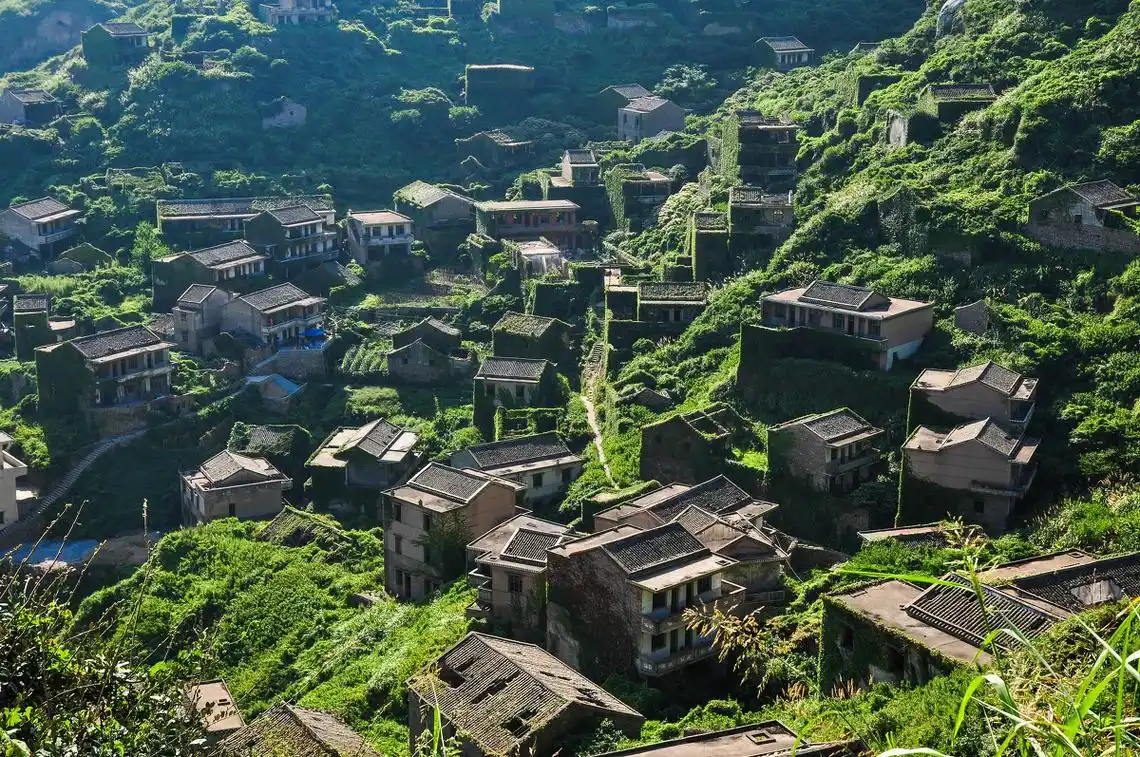 浙江舟山嵊泗县嵊山镇后头湾无人村