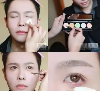 比ps还强大的化妆术 男变女妆