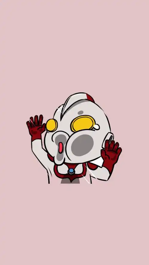 搞笑撞玻璃卡通人物高清手机壁纸