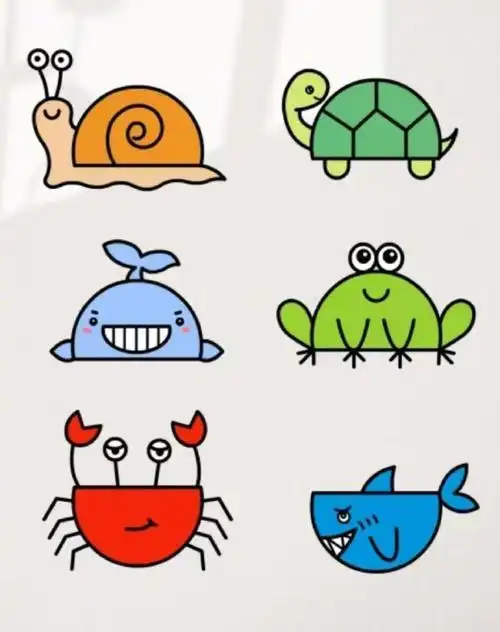 简单好看的简笔画,带孩子画吧.#简笔画