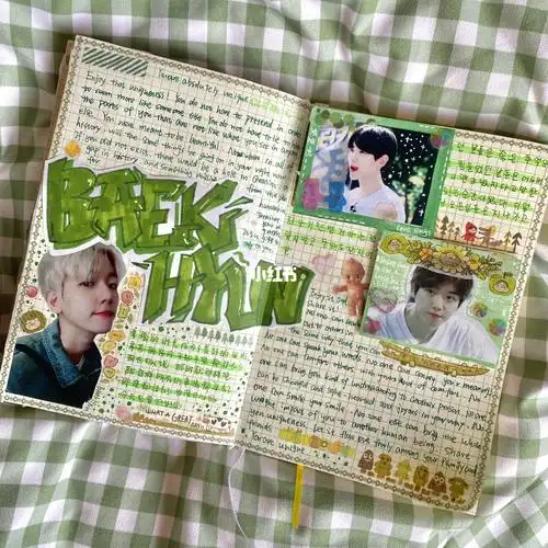 追星手帐exo边伯贤