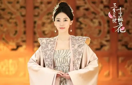 三生三世十里桃花黄梦莹 饰 素锦