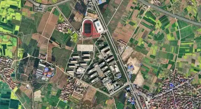 卫星航拍陕西汉中3所大学:2所在市区,1所在郊区