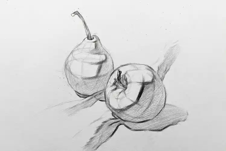 结构苹果与梨子