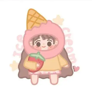 超可爱超萌的手绘卡通女生头像