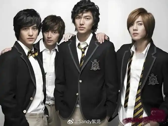 没想到这么多版本的f4,最后一版我惊讶啦!流星花园  不老男神