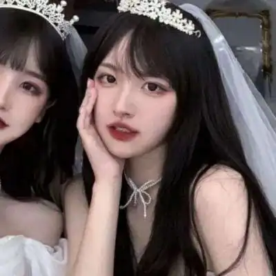 高清闺蜜头像仙气超火套图,女生头像图片