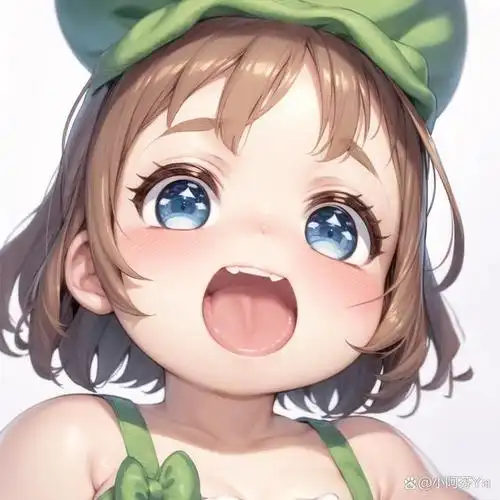 这个微胖少女头像壁纸太可爱了!