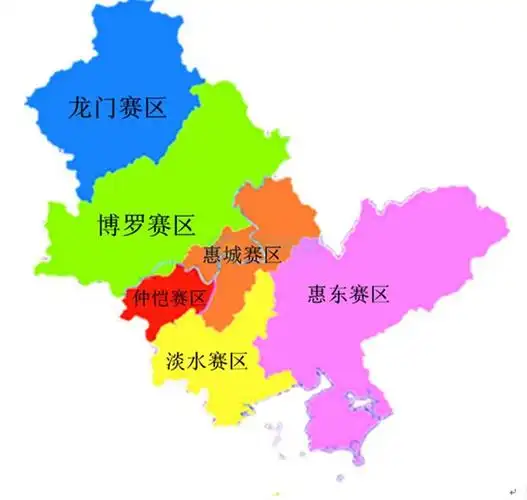 惠州地图